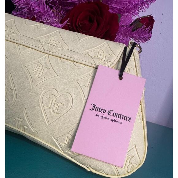 NEW Juicy Couture “Only Juicy” Flap Shoulder Bag – Tender Yellow - Picture 4 of 4